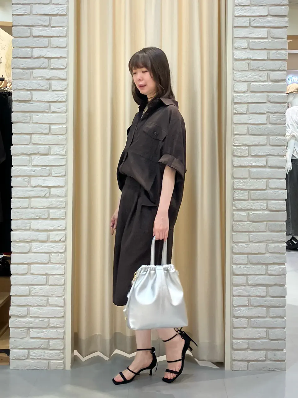 ONWARD CROSSET SELECT 檀 コーディネート画像
