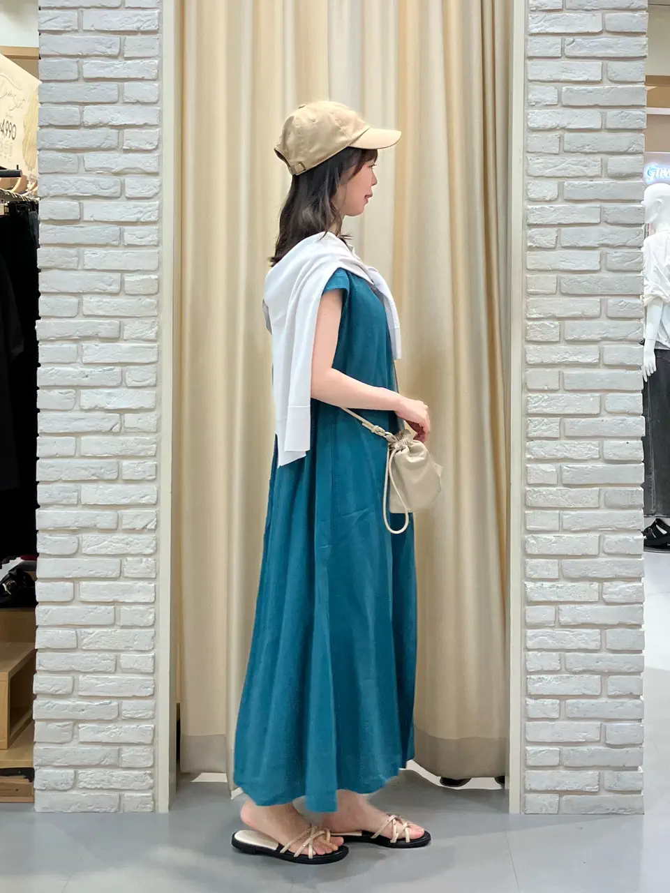 ONWARD CROSSET SELECT 檀 コーディネート画像