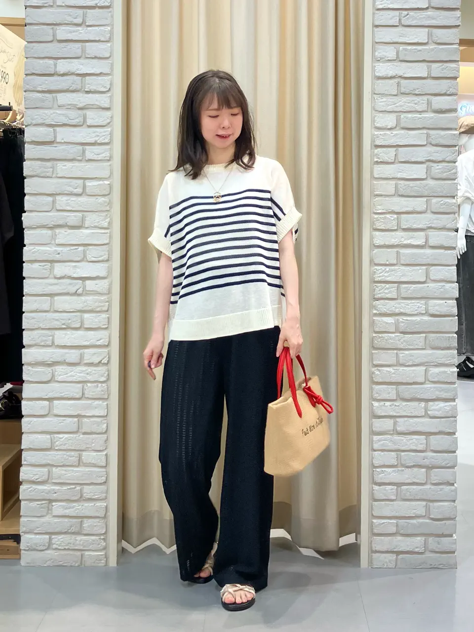 ONWARD CROSSET SELECT 檀 コーディネート画像