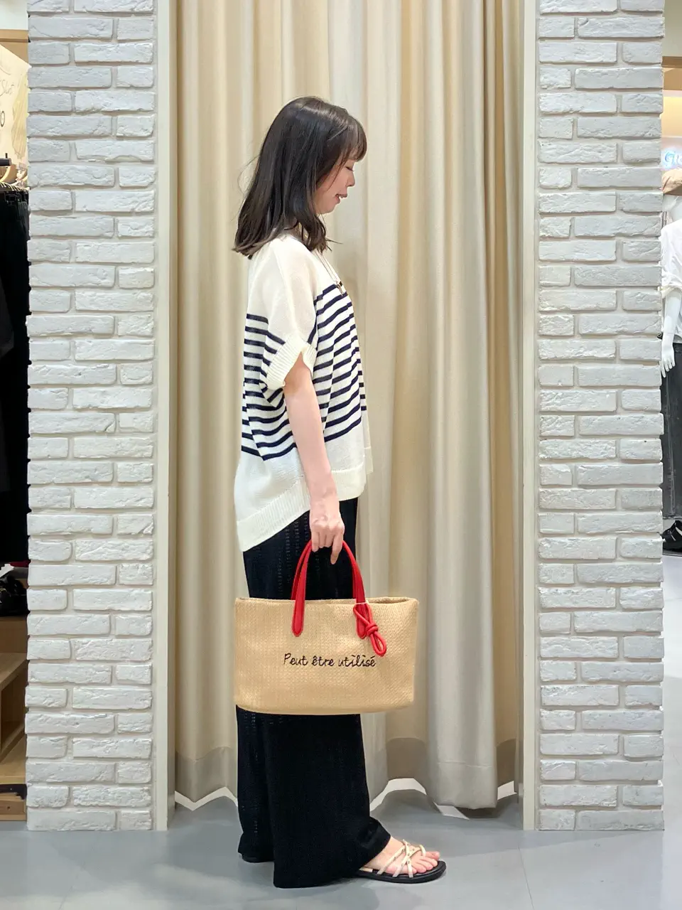 ONWARD CROSSET SELECT 檀 コーディネート画像