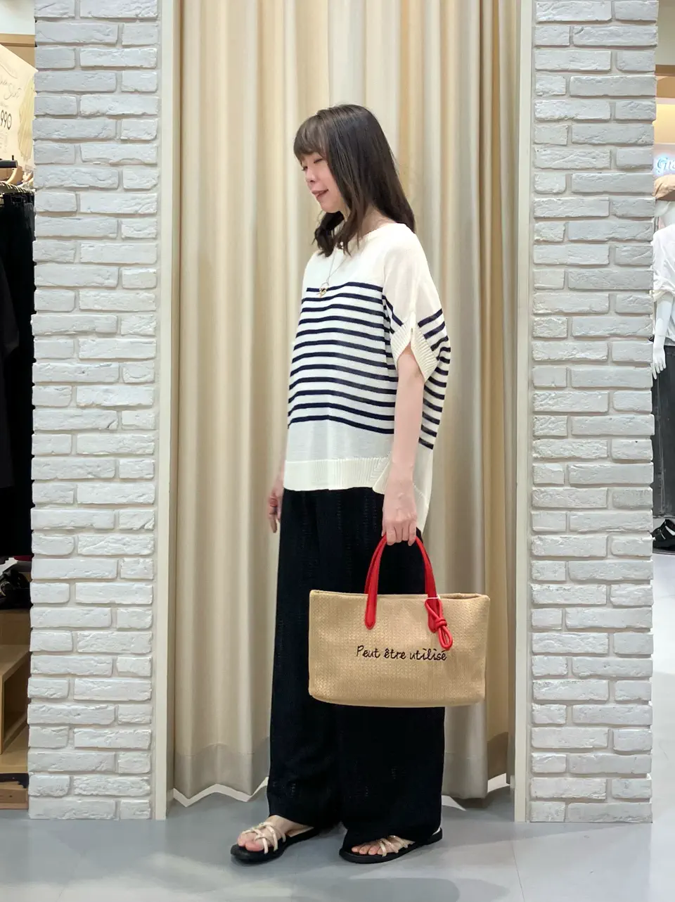 ONWARD CROSSET SELECT 檀 コーディネート画像
