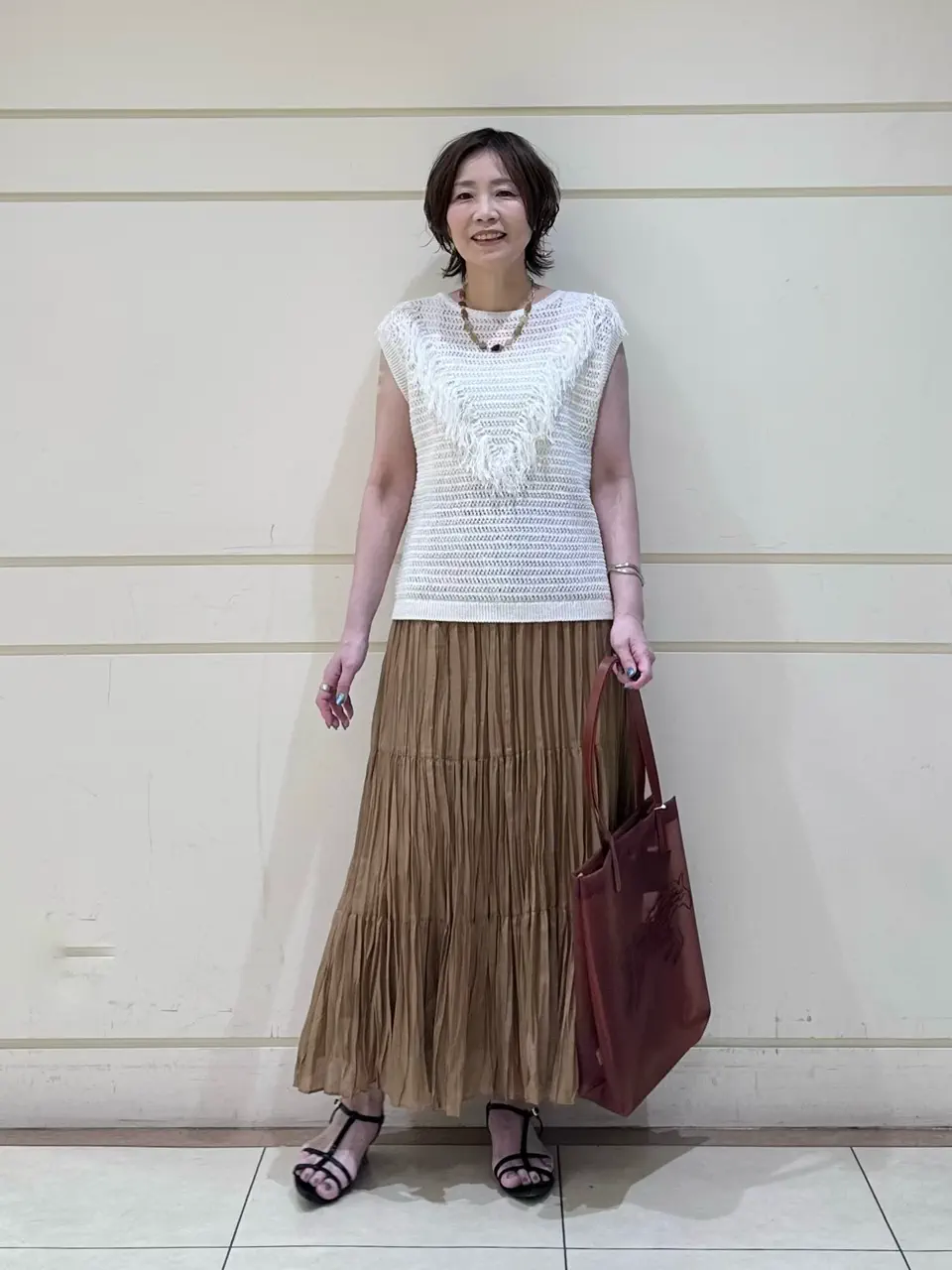 ONWARD CROSSET SELECT maruri コーディネート画像