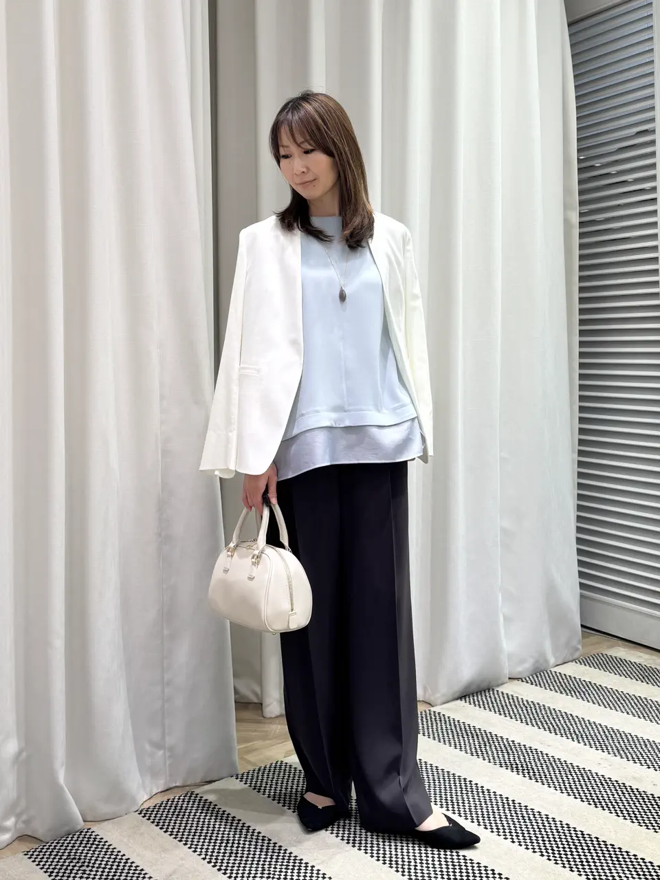 ONWARD CROSSET SELECT KURIYAMA コーディネート画像