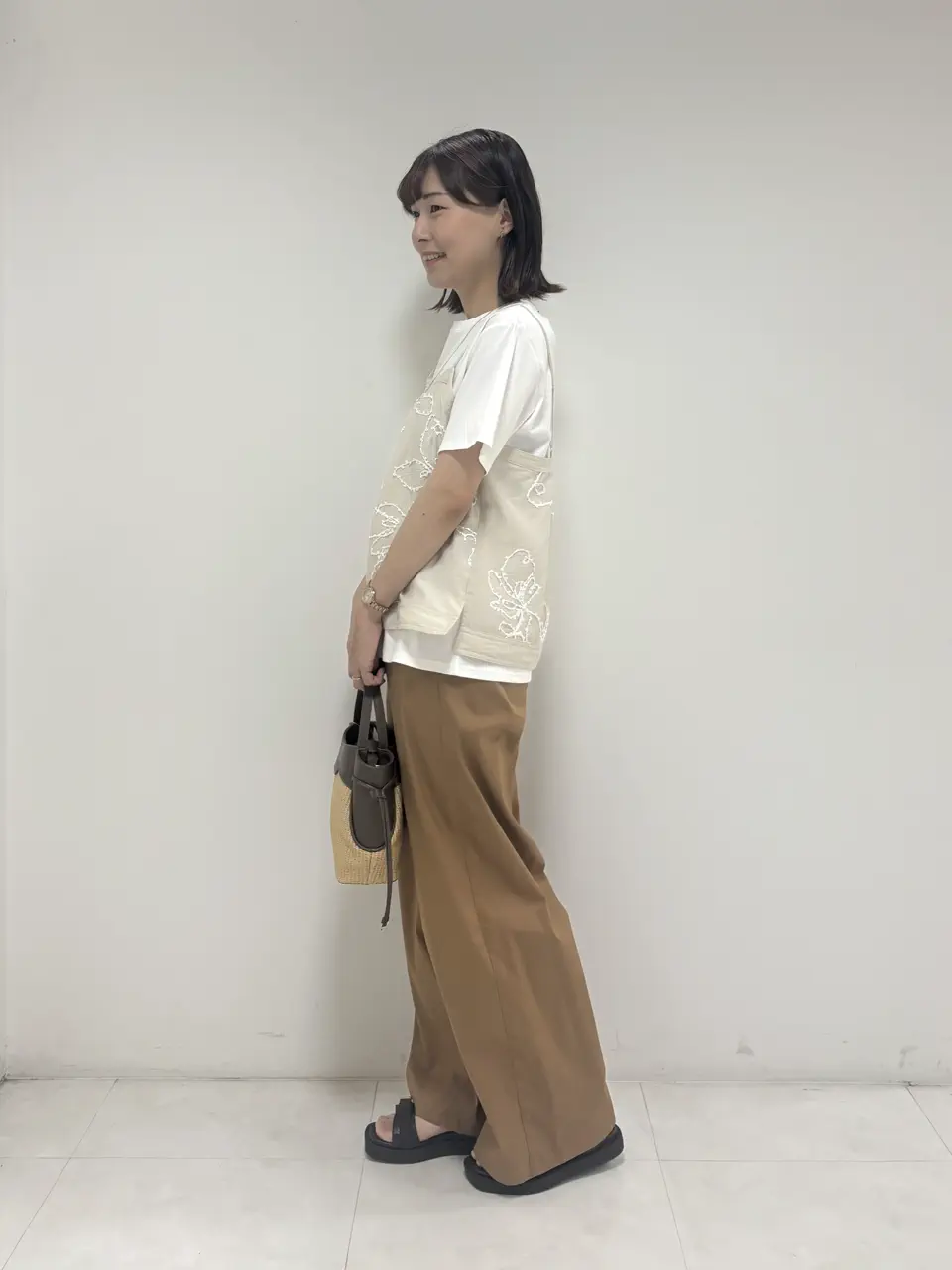 ONWARD CROSSET SELECT 野中 コーディネート画像