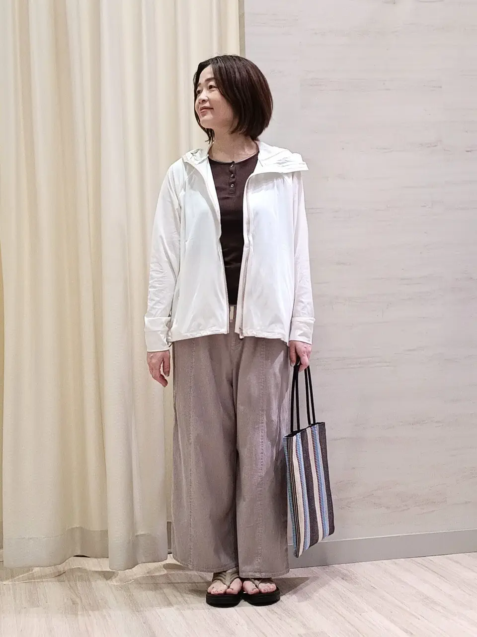  白石 コーディネート画像