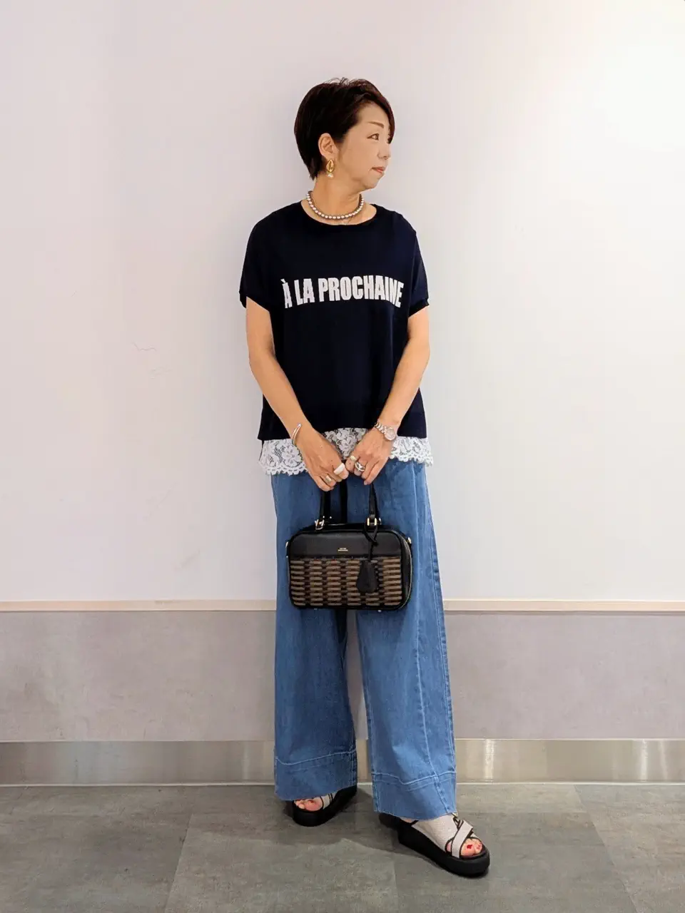 ONWARD CROSSET SELECT niwa コーディネート画像