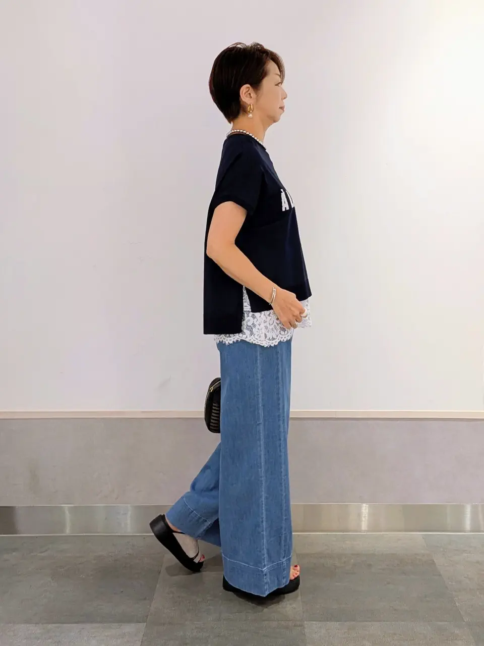 ONWARD CROSSET SELECT niwa コーディネート画像