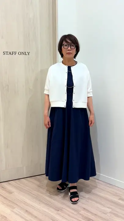 ONWARD CROSSET SELECT 長尾 コーディネート画像