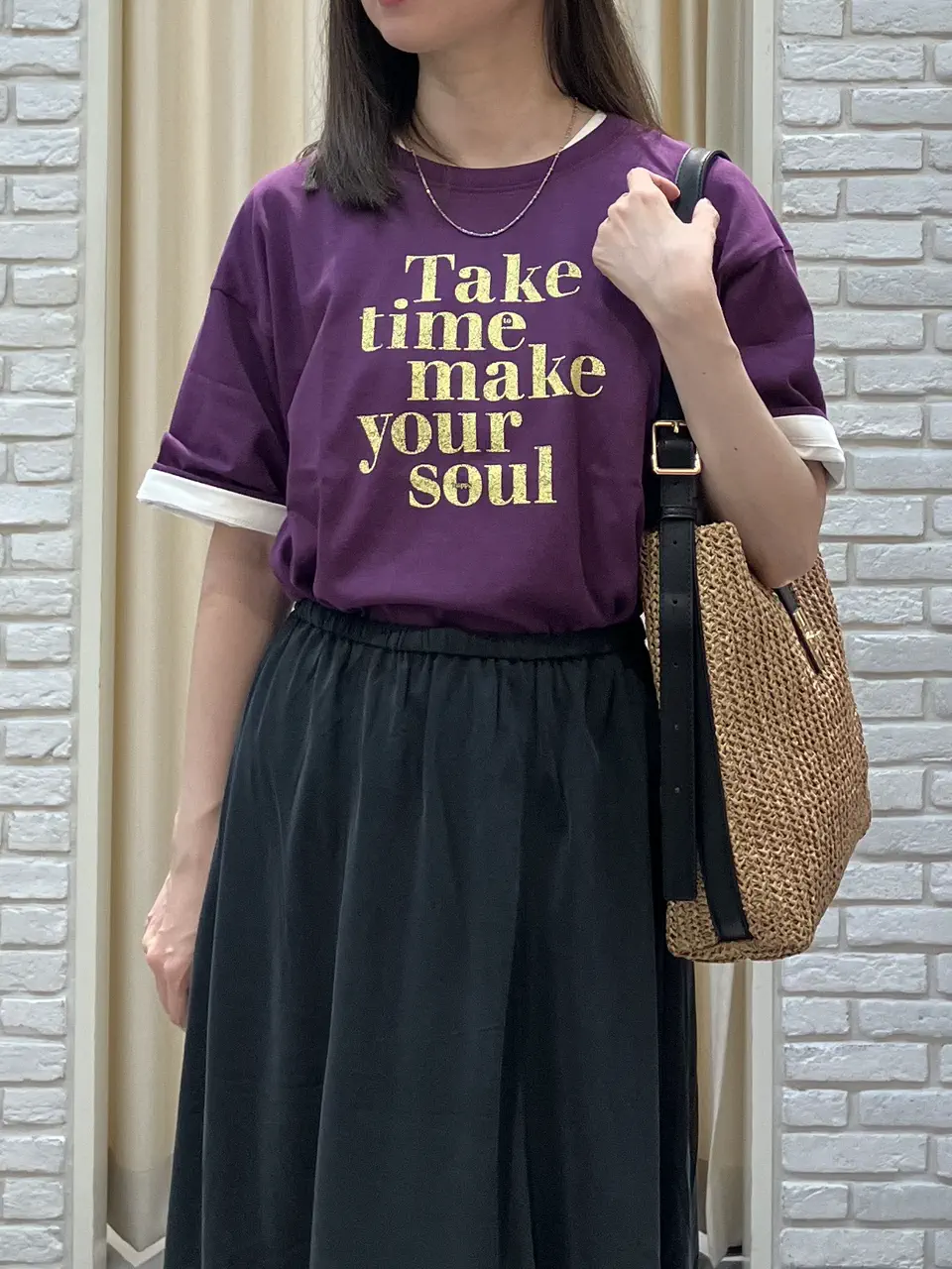 ONWARD CROSSET SELECT 檀 コーディネート画像