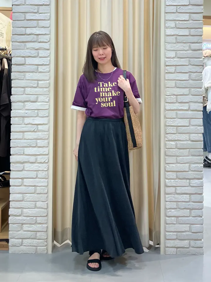 ONWARD CROSSET SELECT 檀 コーディネート画像