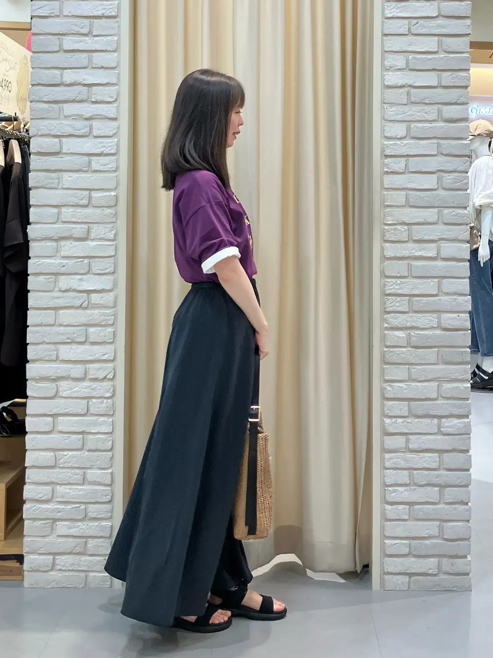 ONWARD CROSSET SELECT 檀 コーディネート画像