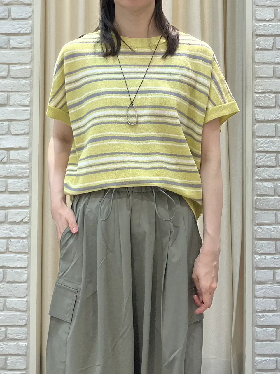 ONWARD CROSSET SELECT 檀 コーディネート画像