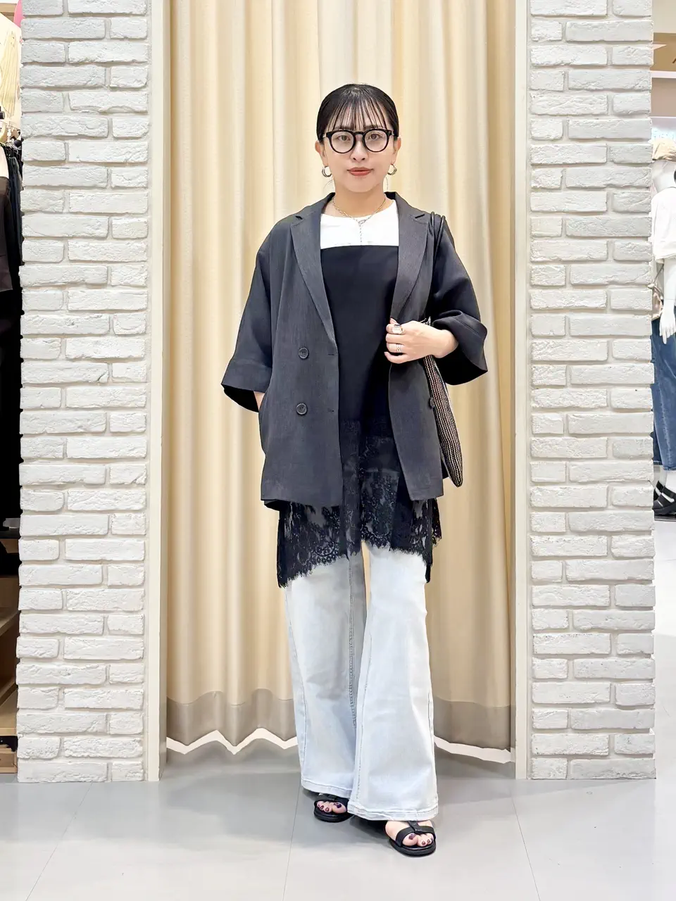 ONWARD CROSSET SELECT 服部 コーディネート画像