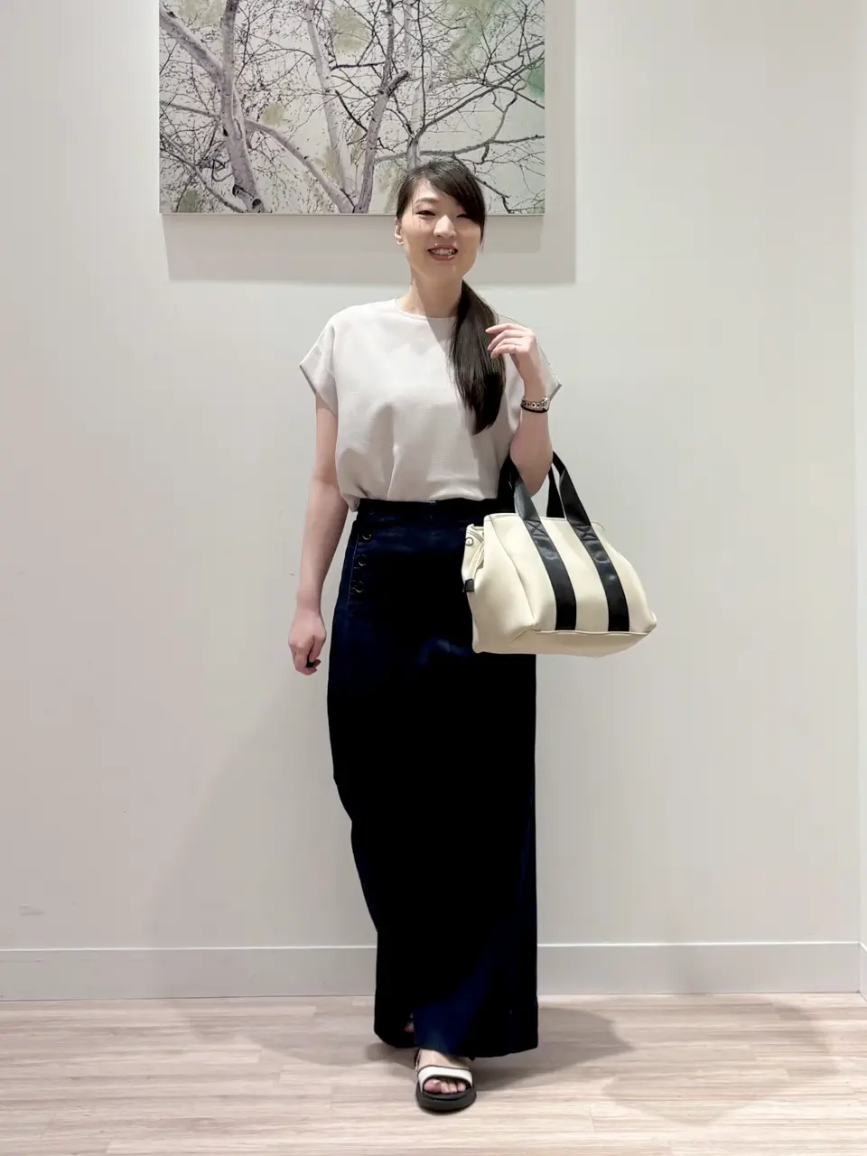 ONWARD CROSSET SELECT 岡 コーディネート画像