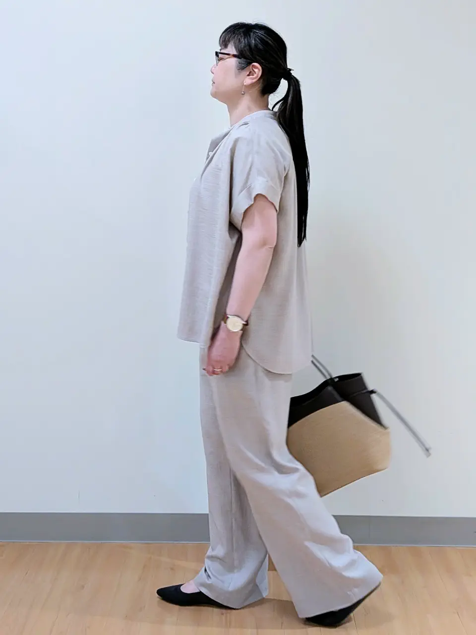ONWARD CROSSET SELECT nori コーディネート画像