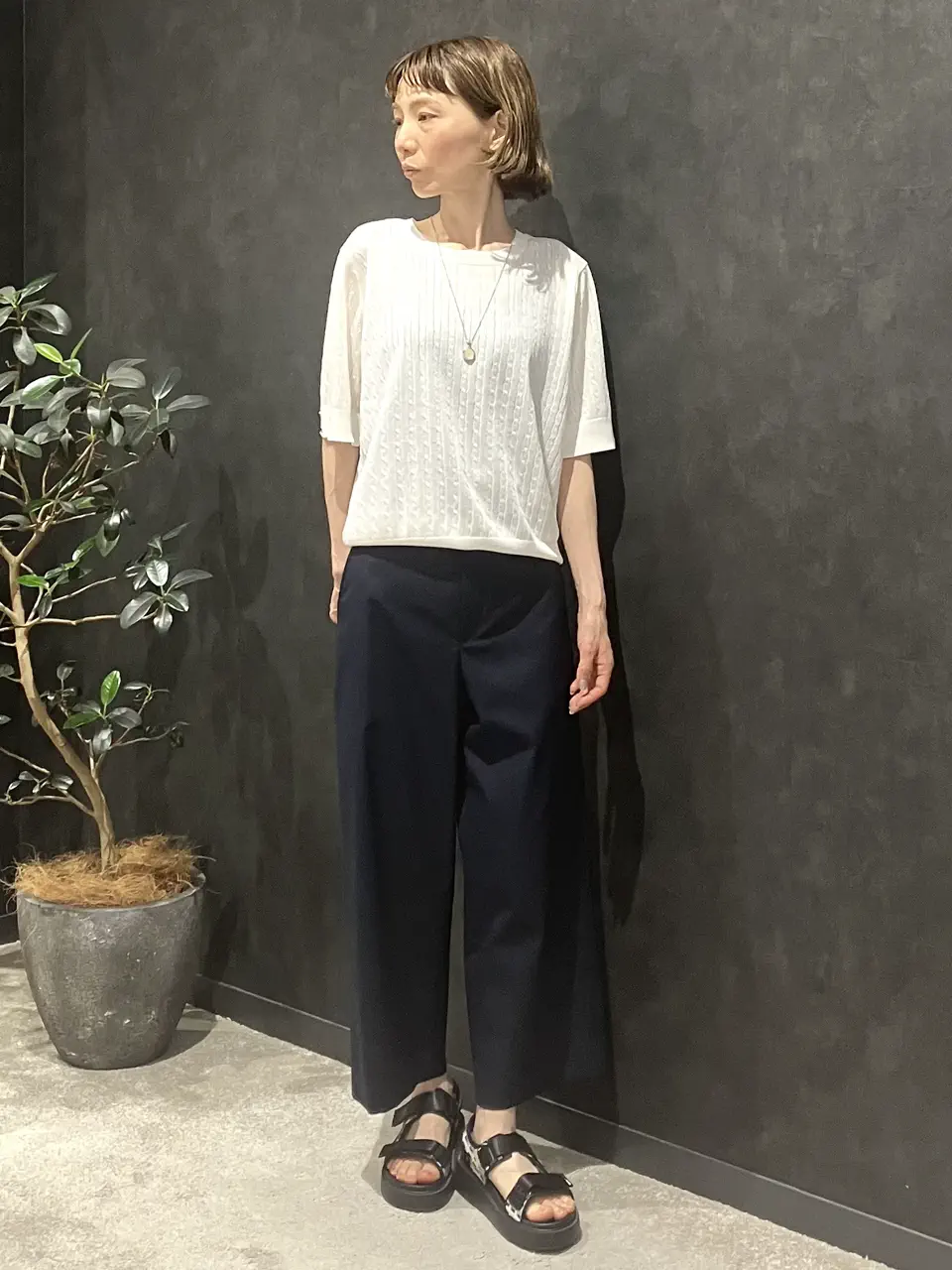 ONWARD CROSSET SELECT 阿部 コーディネート画像