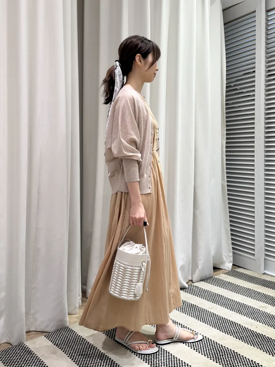 ONWARD CROSSET SELECT KURIYAMA コーディネート画像