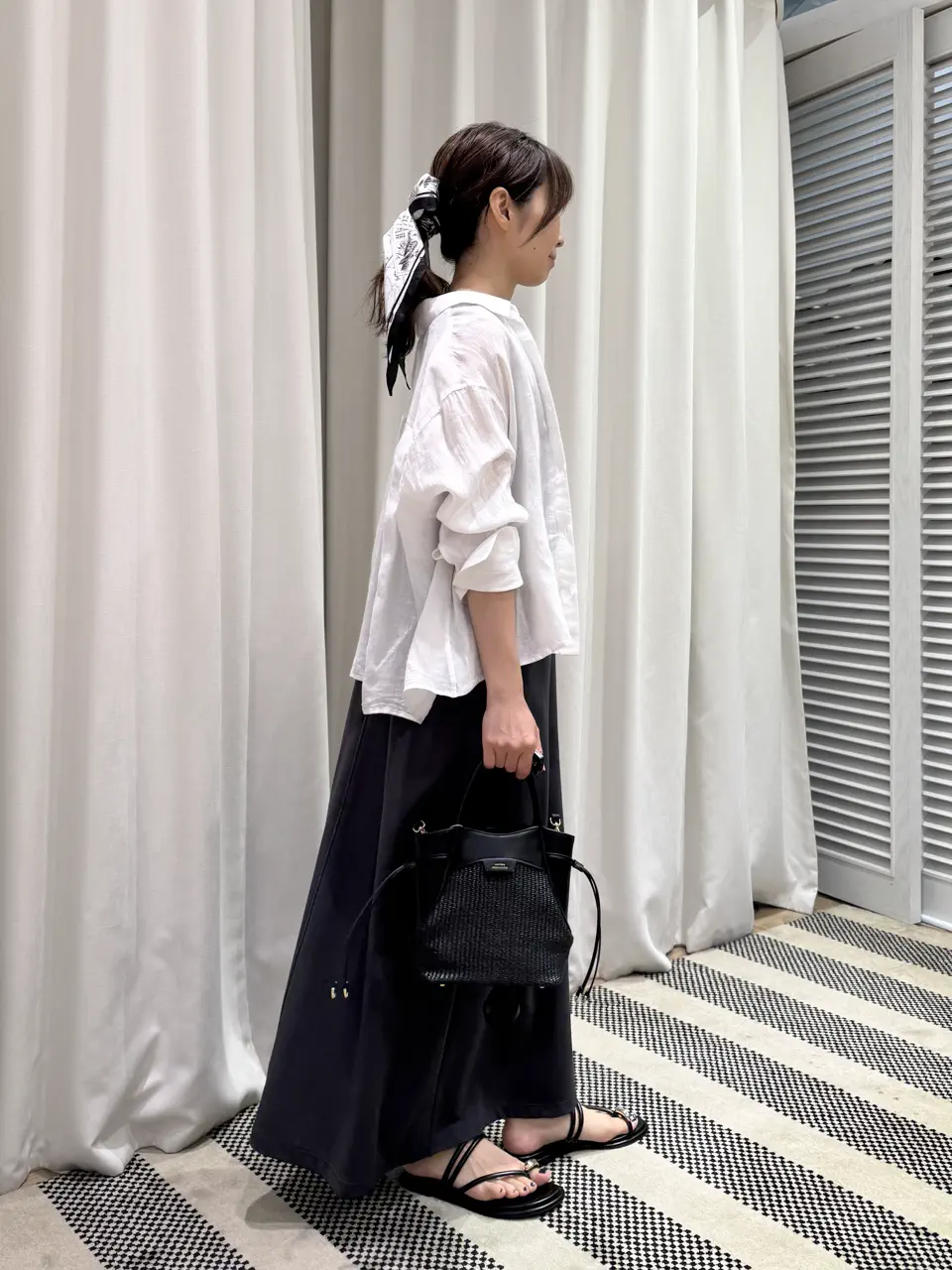 ONWARD CROSSET SELECT KURIYAMA コーディネート画像