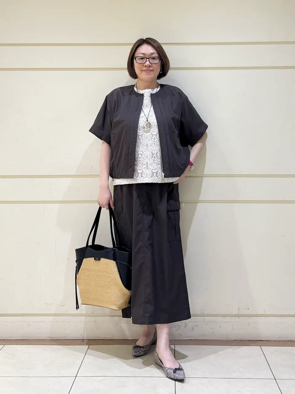 ONWARD CROSSET SELECT 山崎 コーディネート画像