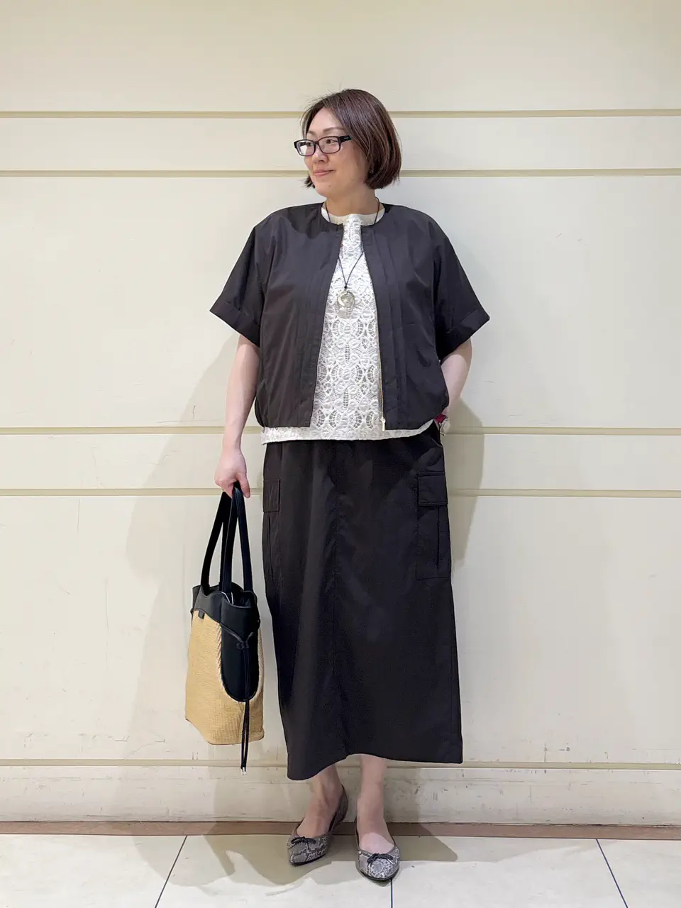 ONWARD CROSSET SELECT 山崎 コーディネート画像