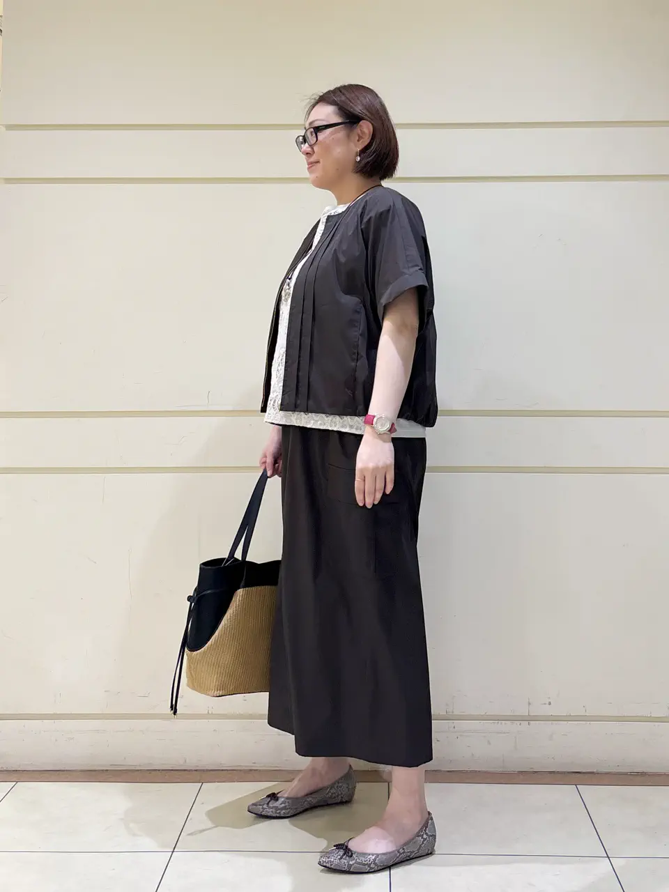 ONWARD CROSSET SELECT 山崎 コーディネート画像