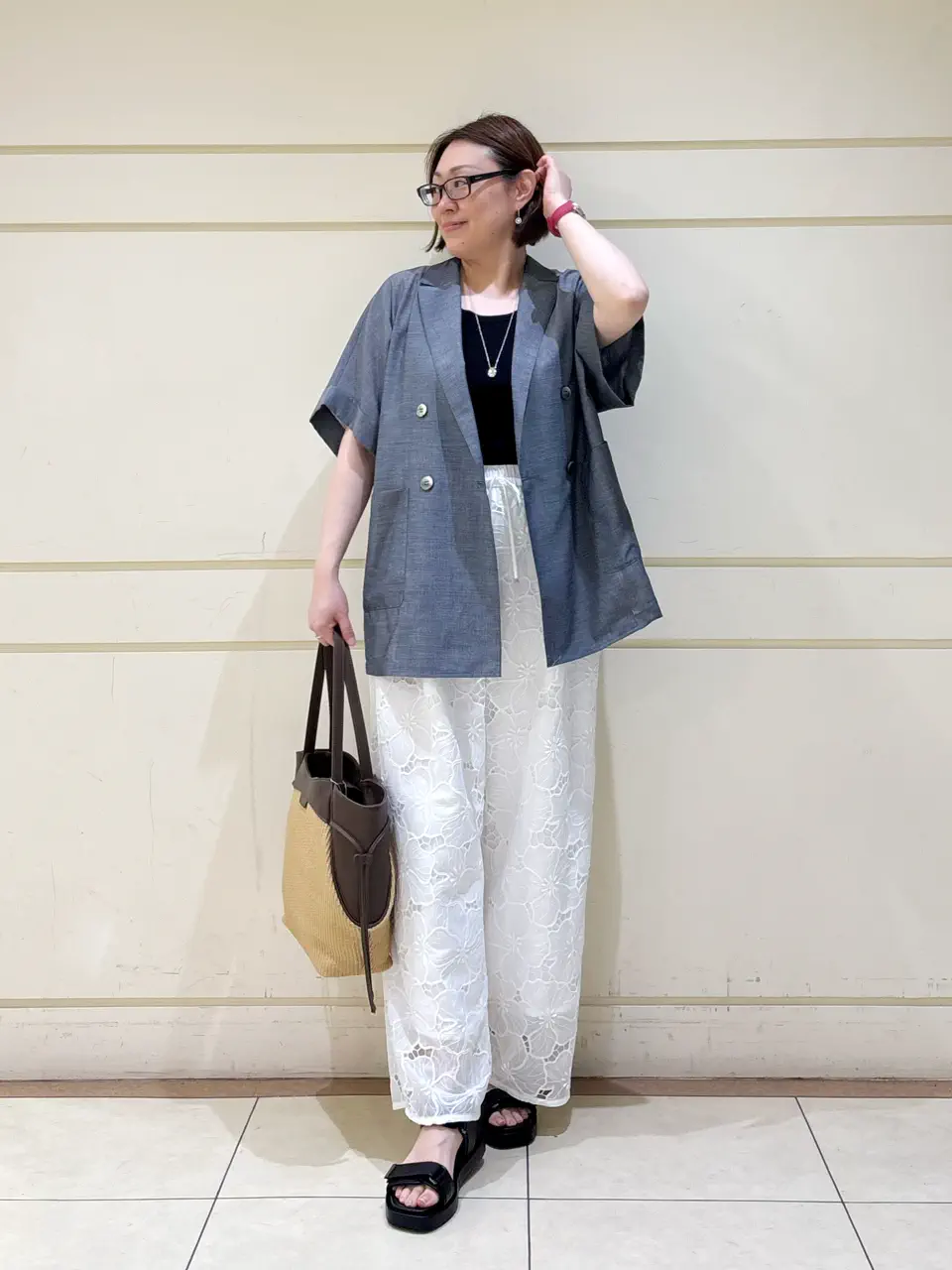 ONWARD CROSSET SELECT 山崎 コーディネート画像