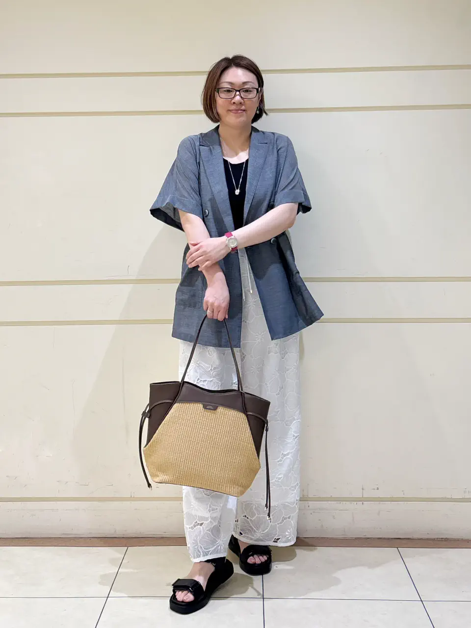 ONWARD CROSSET SELECT 山崎 コーディネート画像