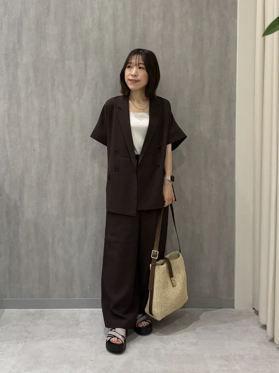 ONWARD CROSSET SELECT 若松 コーディネート画像