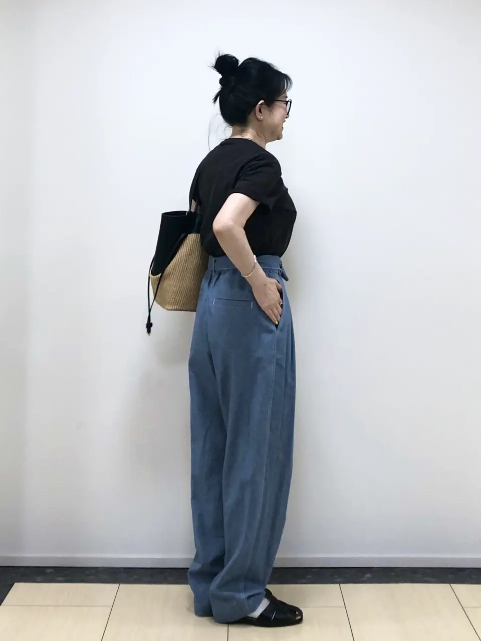 ONWARD CROSSET SELECT 横松 コーディネート画像
