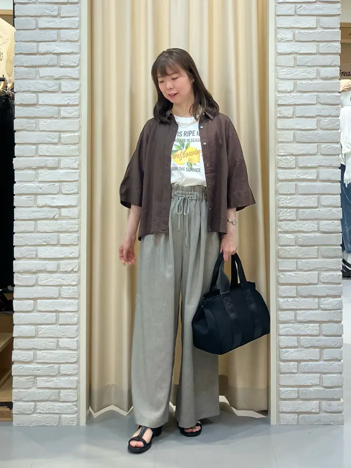 ONWARD CROSSET SELECT 檀 コーディネート画像