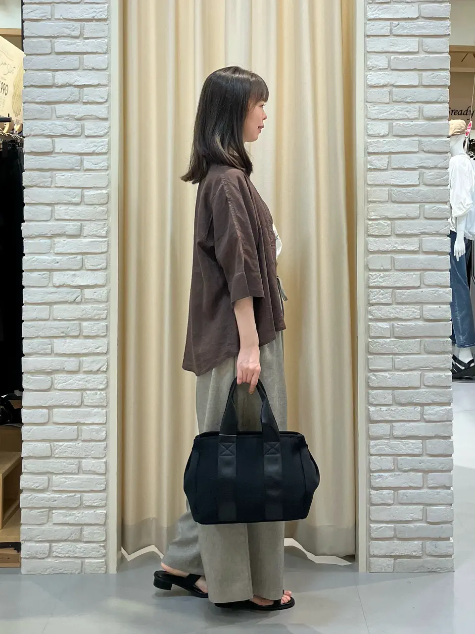 ONWARD CROSSET SELECT 檀 コーディネート画像