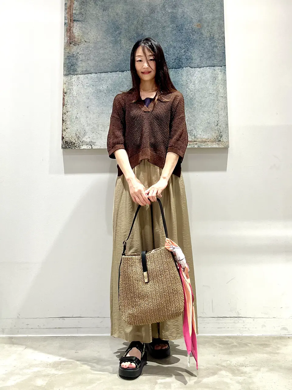 ONWARD CROSSET SELECT 田中 コーディネート画像