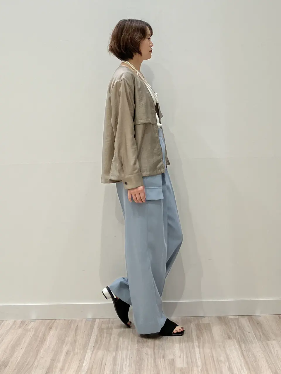 ONWARD CROSSET SELECT 林 コーディネート画像