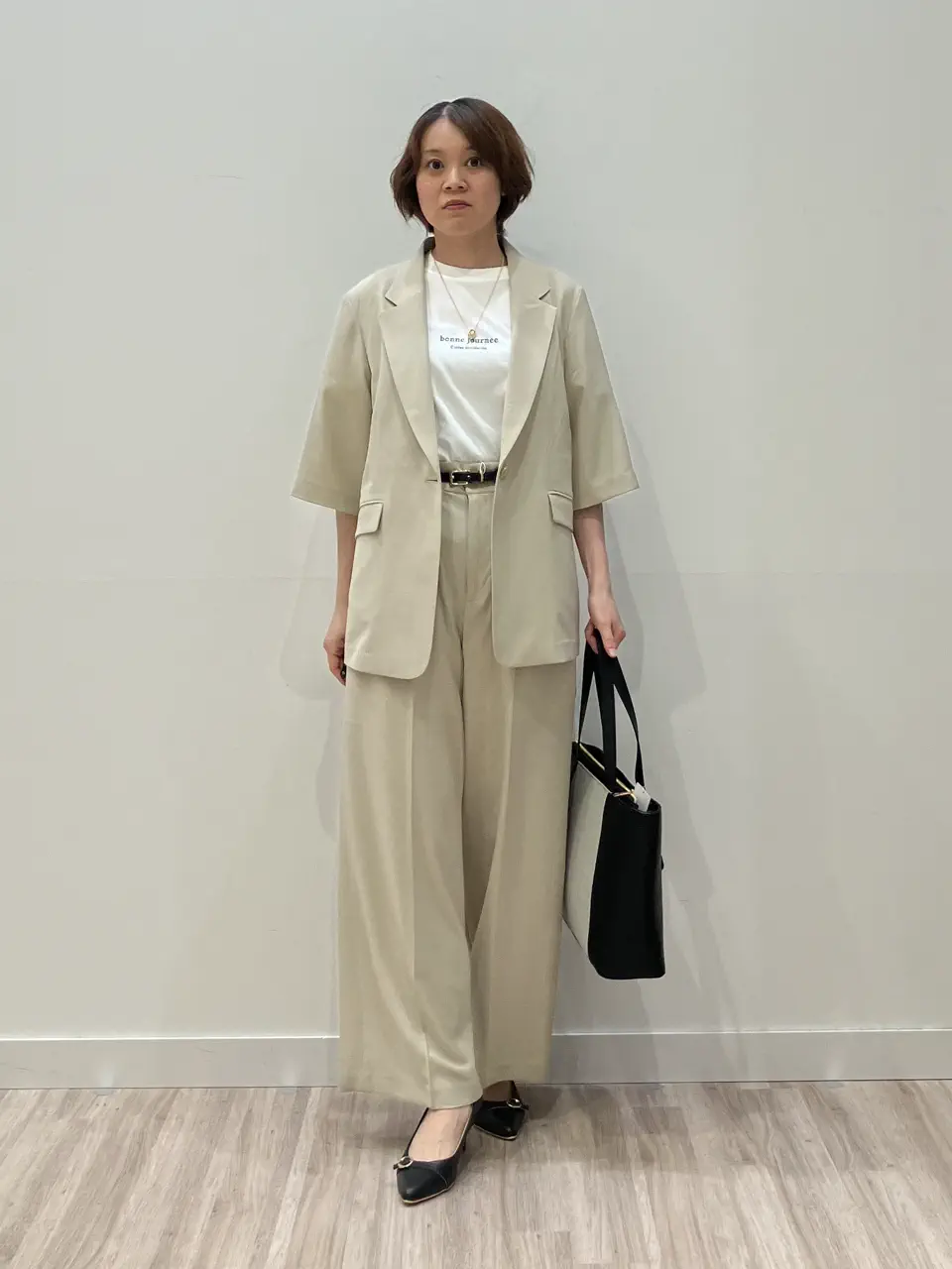 ONWARD CROSSET SELECT 林 コーディネート画像