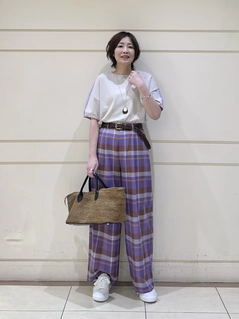 ONWARD CROSSET SELECT maruri コーディネート画像