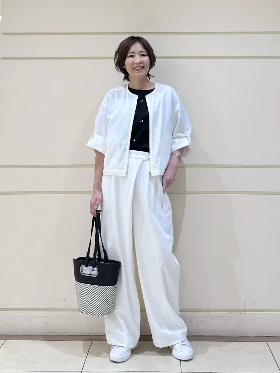 ONWARD CROSSET SELECT maruri コーディネート画像