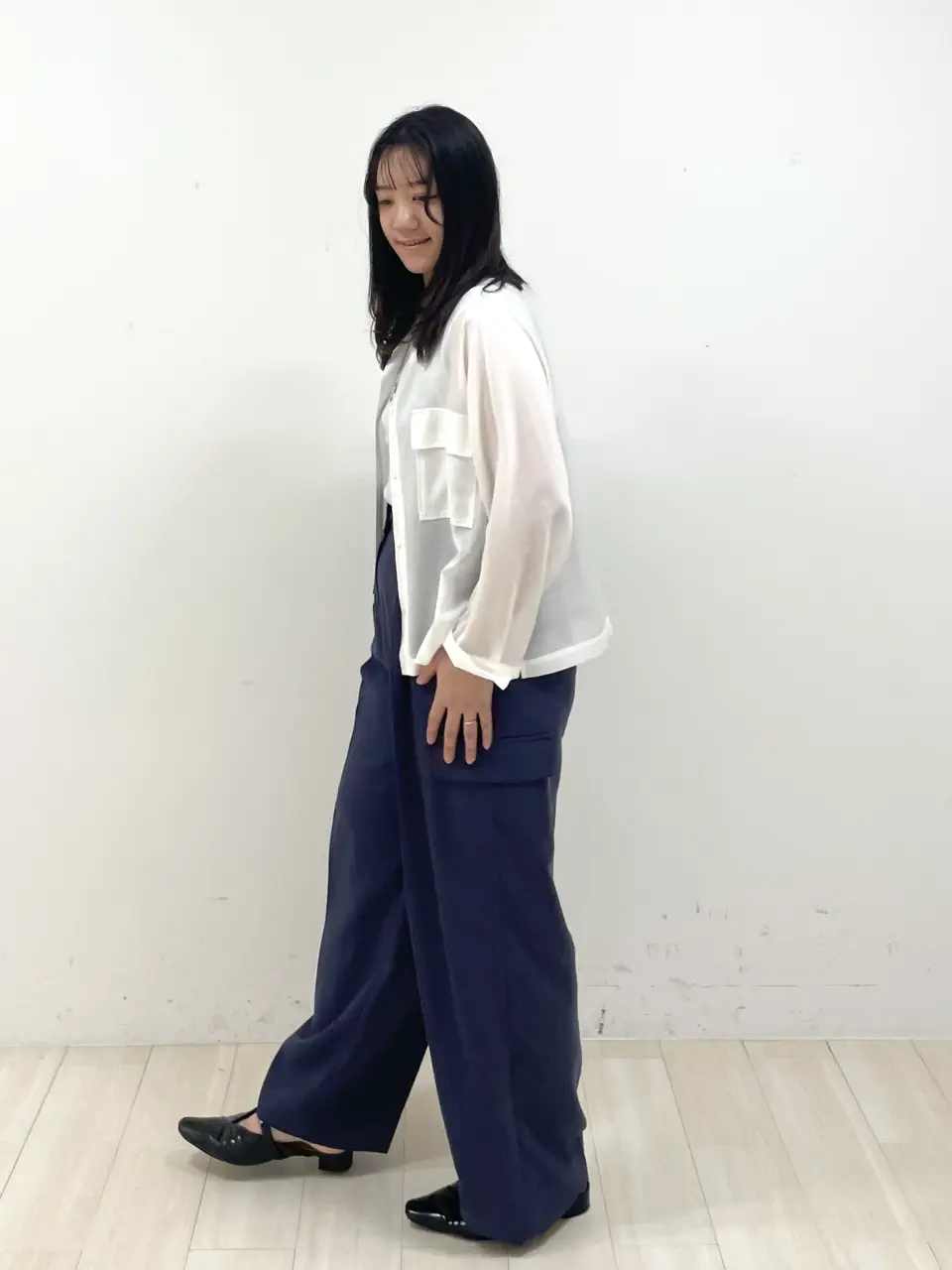 ONWARD CROSSET SELECT 森 コーディネート画像