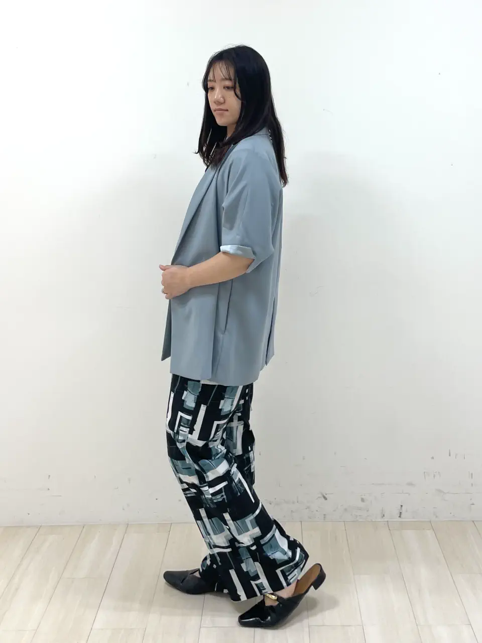 ONWARD CROSSET SELECT 森 コーディネート画像
