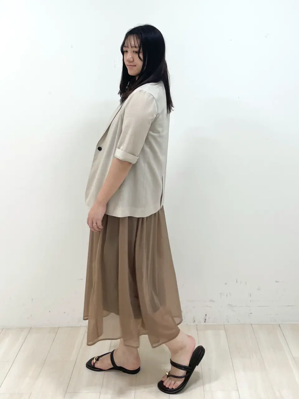 ONWARD CROSSET SELECT 森 コーディネート画像