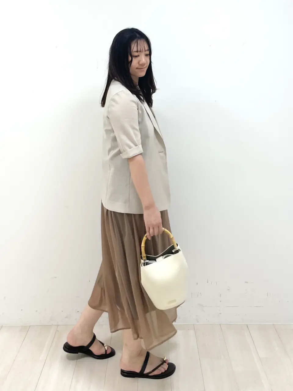 ONWARD CROSSET SELECT 森 コーディネート画像