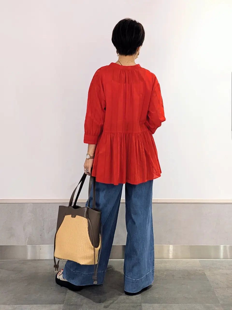 ONWARD CROSSET SELECT niwa コーディネート画像