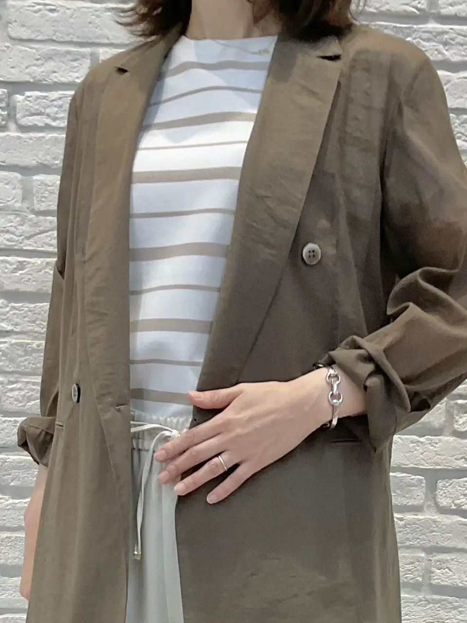 ONWARD CROSSET SELECT IZUMI コーディネート画像