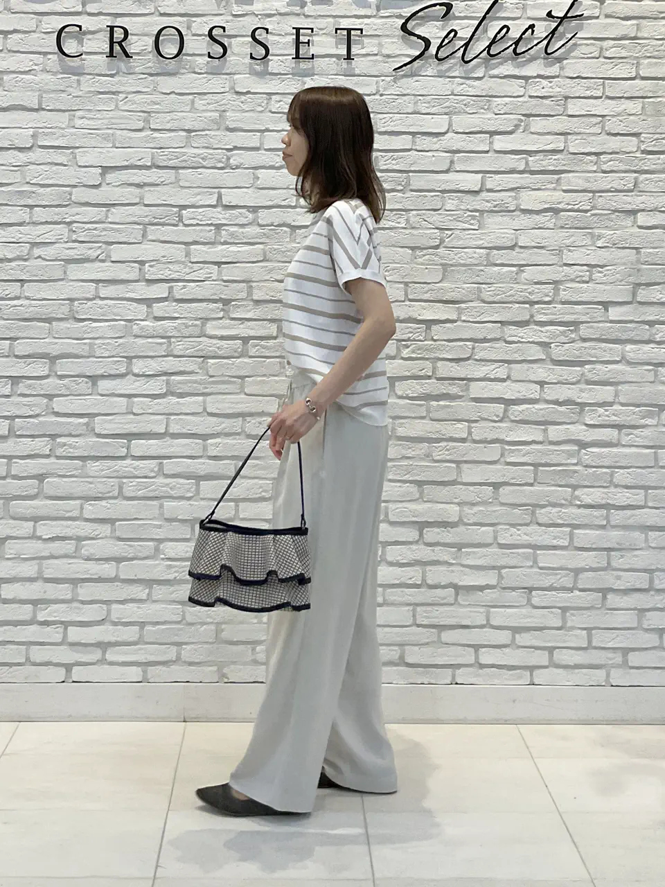 ONWARD CROSSET SELECT IZUMI コーディネート画像