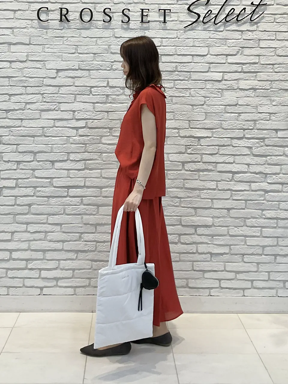 ONWARD CROSSET SELECT IZUMI コーディネート画像