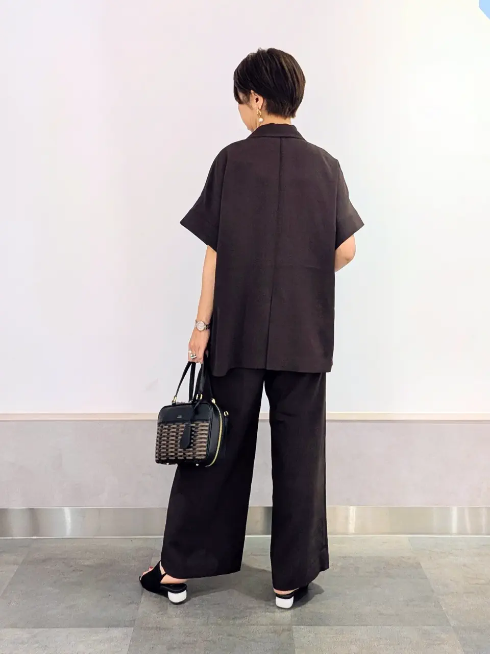 ONWARD CROSSET SELECT niwa コーディネート画像