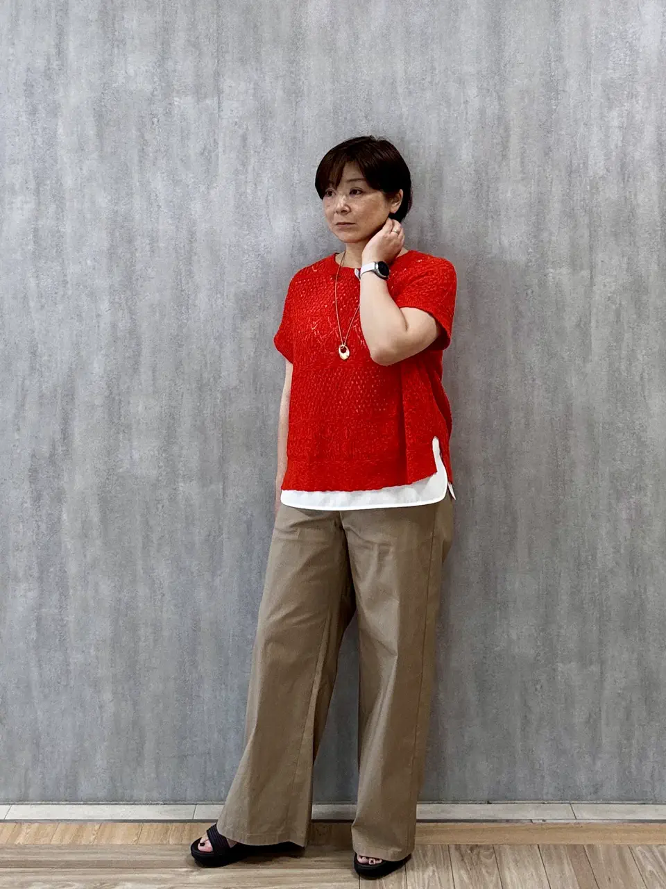 ONWARD CROSSET SELECT スタッフ コーディネート画像