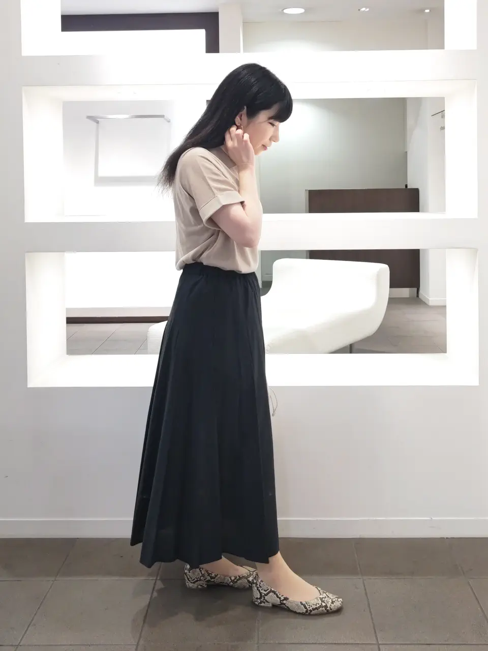 ONWARD CROSSET SELECT 福田 コーディネート画像