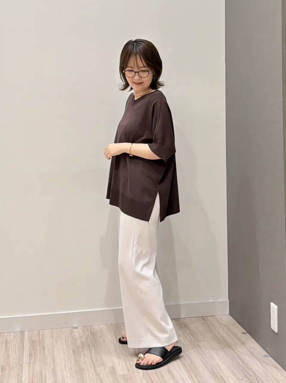 ONWARD CROSSET SELECT フジコ コーディネート画像