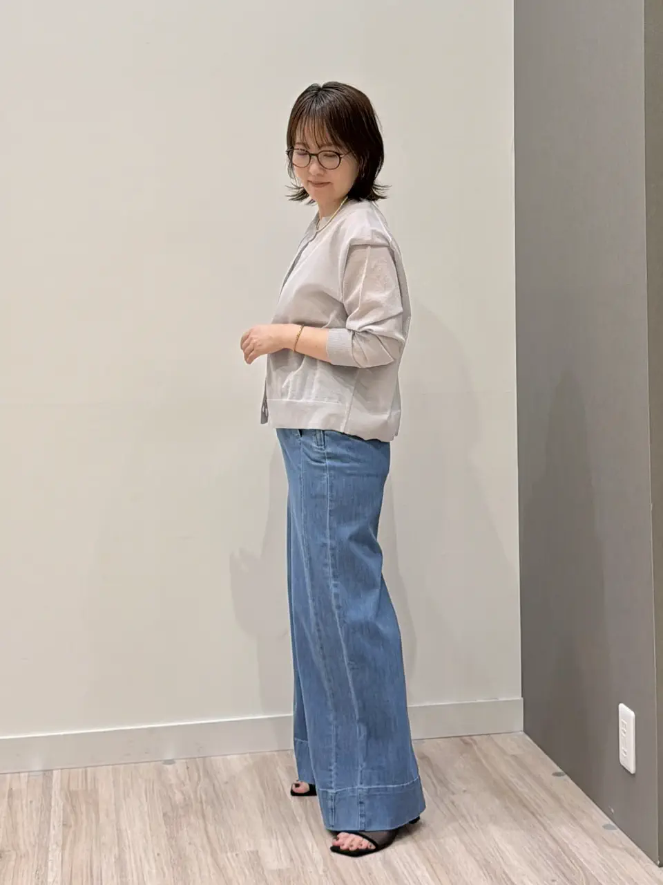 ONWARD CROSSET SELECT フジコ コーディネート画像