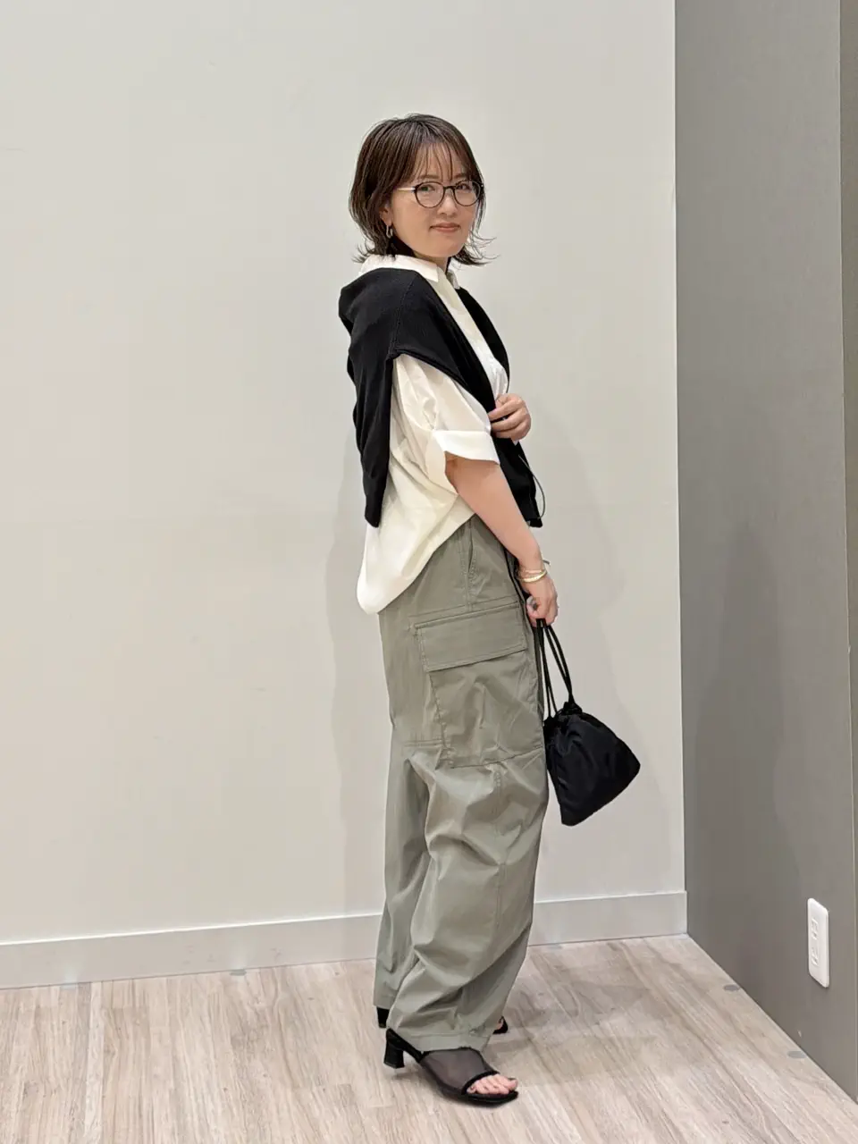 ONWARD CROSSET SELECT フジコ コーディネート画像